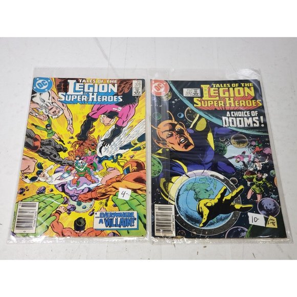 Vintage DC Comic Book Lot Of 10 Superman Blue Devil #1 Legion Of Superheroes - Picture 3 of 6